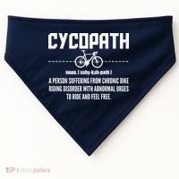 Cycopath Definition Biking Cycling USA-Made Doggie Bandana thumb 0