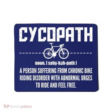 Cycopath Definition Biking Cycling Mousepad