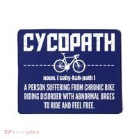 Cycopath Definition Biking Cycling Mousepad thumb 0