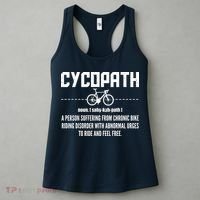 Cycopath Definition Biking Cycling Women's Tank Top thumb 3