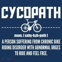 Cycopath Definition Biking Cycling Toddler Hoodie thumb 2