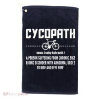Cycopath Definition Biking Cycling Golf Towel thumb 0