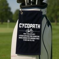 Cycopath Definition Biking Cycling Golf Towel thumb 2