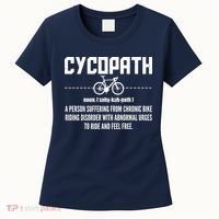 Cycopath Definition Biking Cycling Women's T-Shirt thumb 0