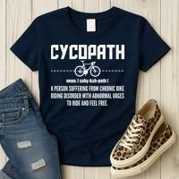 Cycopath Definition Biking Cycling Women's T-Shirt thumb 3