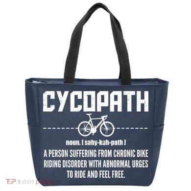 Cycopath Definition Biking Cycling Tote Bag