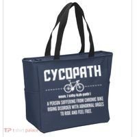Cycopath Definition Biking Cycling Tote Bag thumb 2