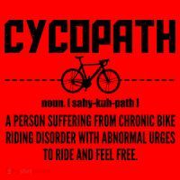 Cycopath Definition Biking Cycling Santa Hat thumb 1
