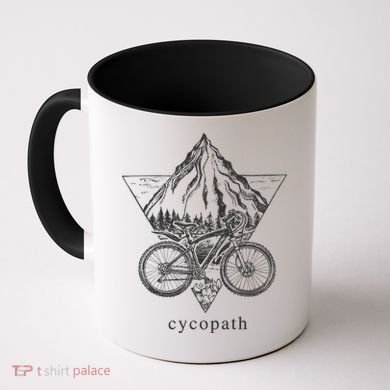 Cycopath Funny Cycling  Coffee Mug