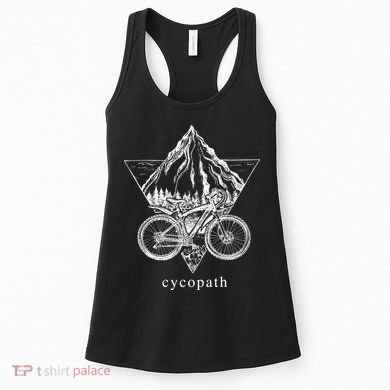 Cycopath Funny Cycling  Women's Tank Top