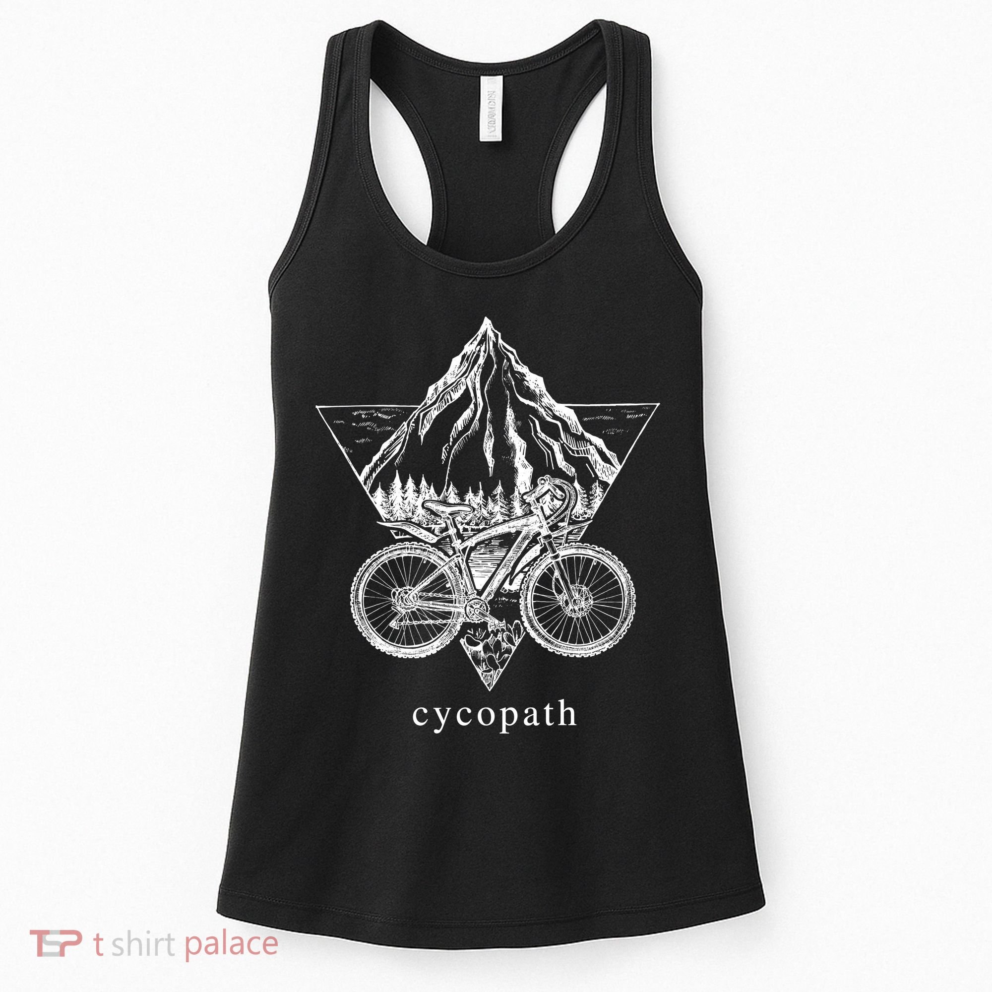 Cycopath Funny Cycling  Women's Tank Top