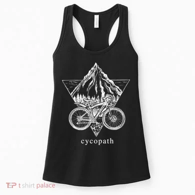 Cycopath Funny Cycling  Women's Tank Top