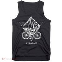Cycopath Funny Cycling  Tank Top thumb 0