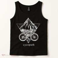 Cycopath Funny Cycling  Tank Top thumb 2