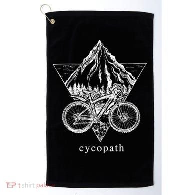 Cycopath Funny Cycling  Golf Towel