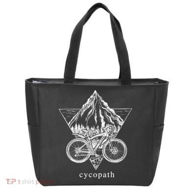 Cycopath Funny Cycling  Tote Bag