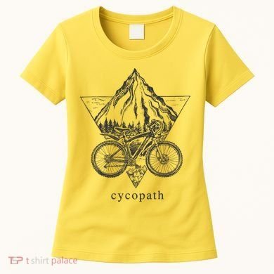 Cycopath Funny Cycling  Women's T-Shirt