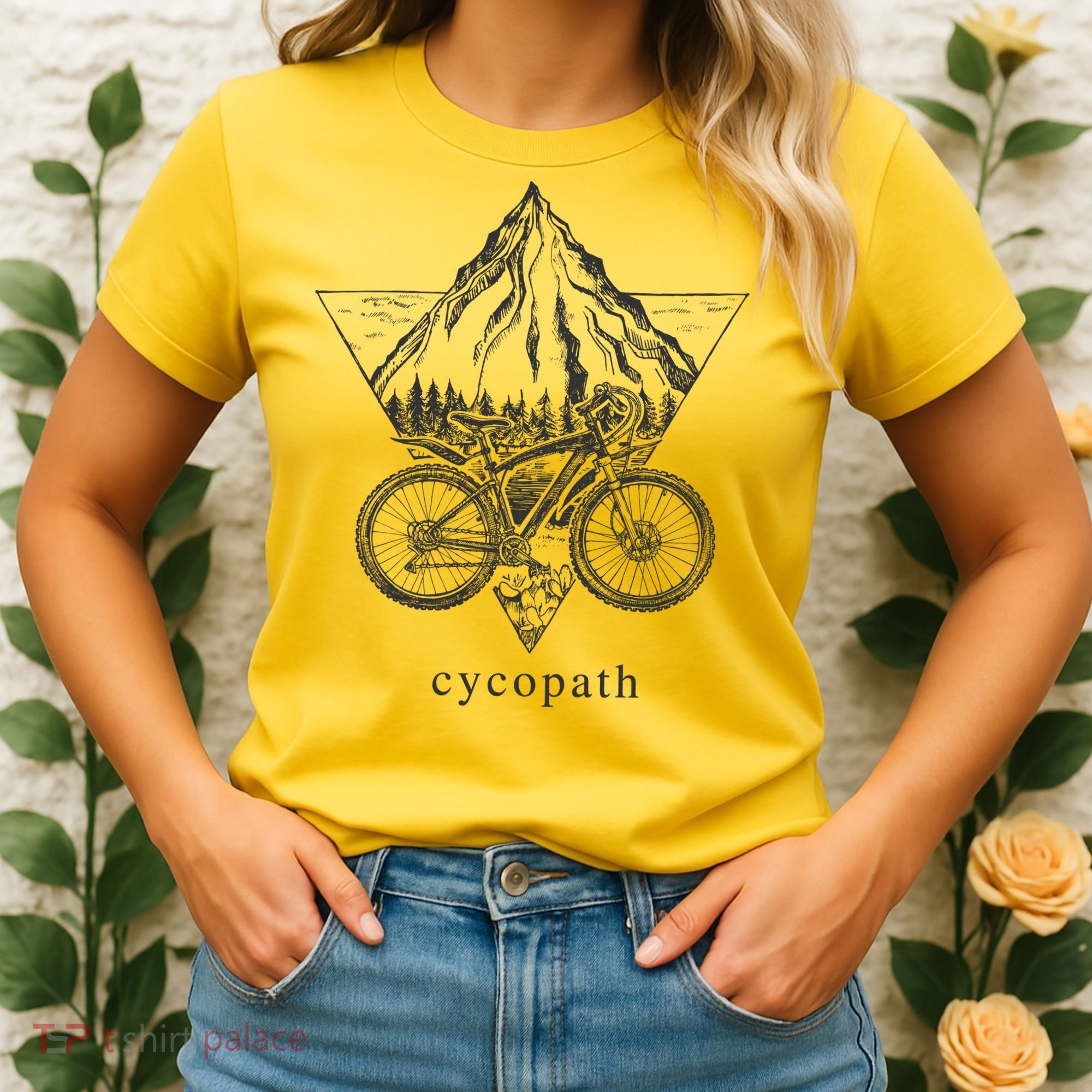 Cycopath Funny Cycling  Women's T-Shirt