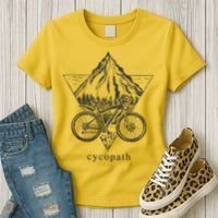 Cycopath Funny Cycling  Women's T-Shirt thumb 3