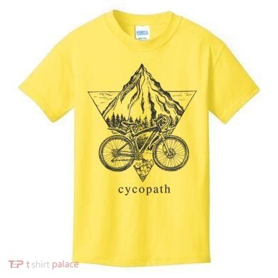 Cycopath Funny Cycling  Kids T-Shirt