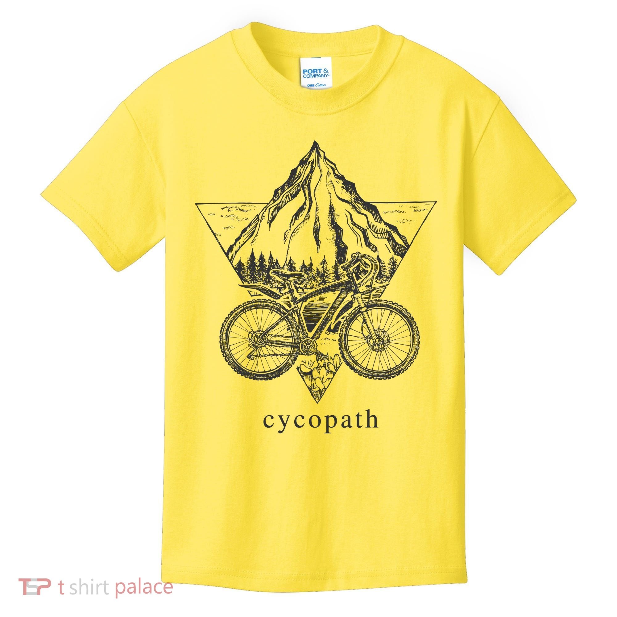 Cycopath Funny Cycling  Kids T-Shirt