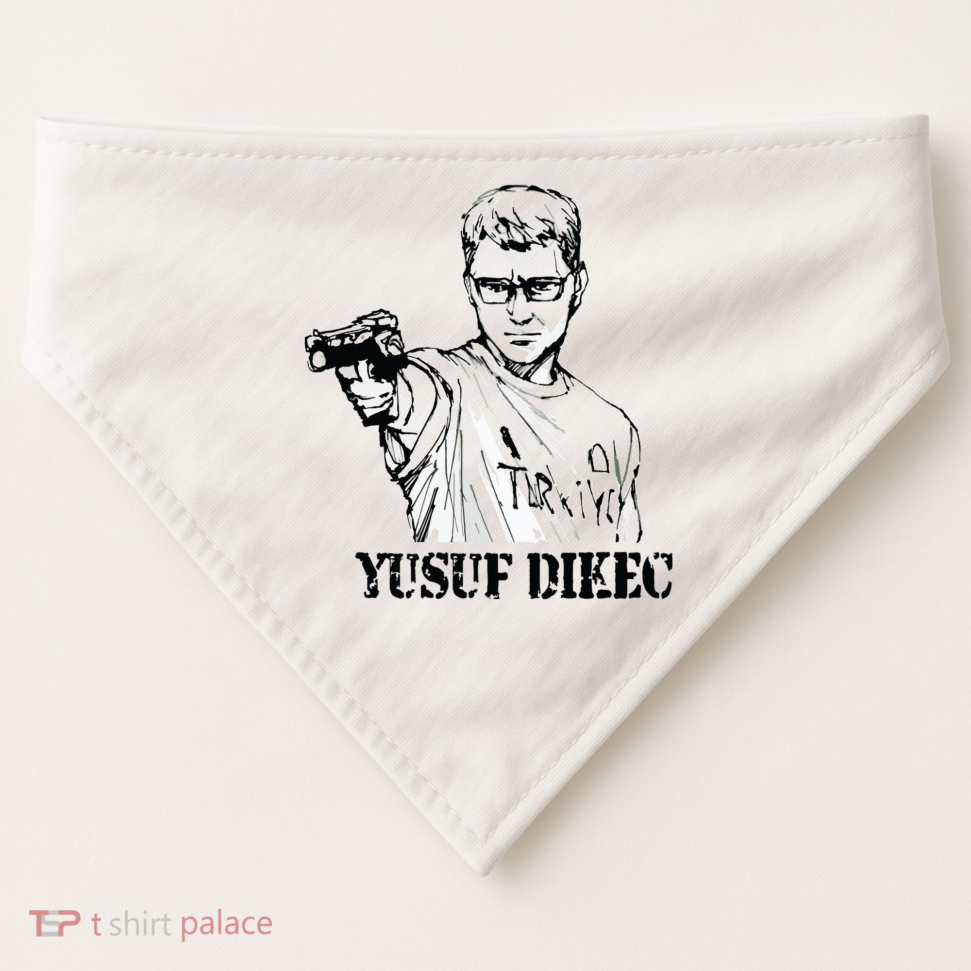 Cool Yusuf Dikec USA-Made Doggie Bandana