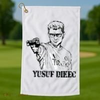 Cool Yusuf Dikec Golf Towel thumb 1