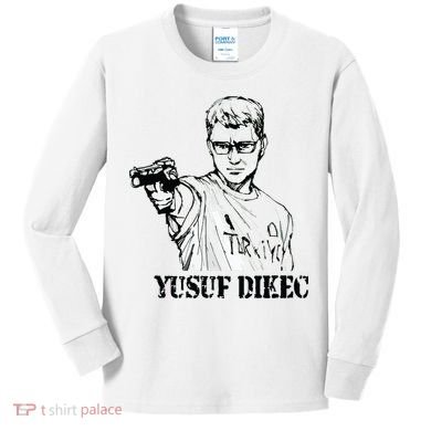 Cool Yusuf Dikec Kids Long Sleeve Shirt