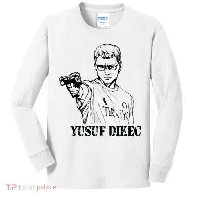 Cool Yusuf Dikec Kids Long Sleeve Shirt