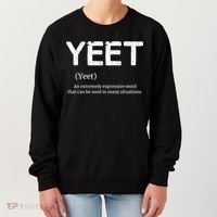Cool Yeet Definition Meme Slang Boys Girls Teens Kids Funny Gift Women's Sweatshirt thumb 0