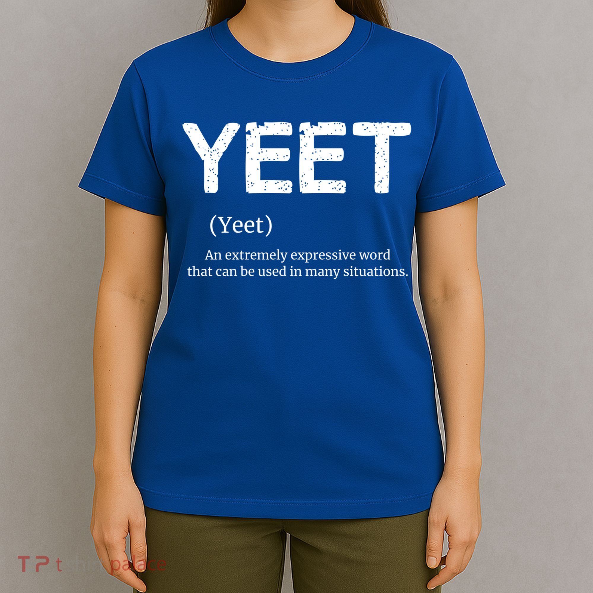 Cool Yeet Definition Meme Slang Boys Girls Teens Kids Funny Gift T-Shirt