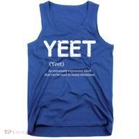 Cool Yeet Definition Meme Slang Boys Girls Teens Kids Funny Gift Tank Top thumb 0