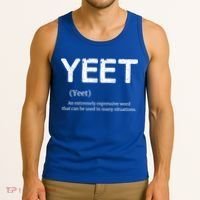 Cool Yeet Definition Meme Slang Boys Girls Teens Kids Funny Gift Tank Top thumb 3