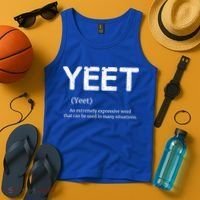 Cool Yeet Definition Meme Slang Boys Girls Teens Kids Funny Gift Tank Top thumb 4