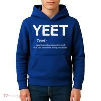 Cool Yeet Definition Meme Slang Boys Girls Teens Kids Funny Gift Kids Hoodie thumb 4
