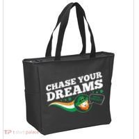 Chase Your Dreams With Whisky Leprechaun Tote Bag thumb 2