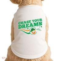 Chase Your Dreams With Whisky Leprechaun Doggie Tank thumb 0