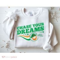 Chase Your Dreams With Whisky Leprechaun Sweatshirt thumb 2