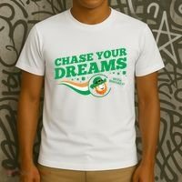 Chase Your Dreams With Whisky Leprechaun T-Shirt thumb 3