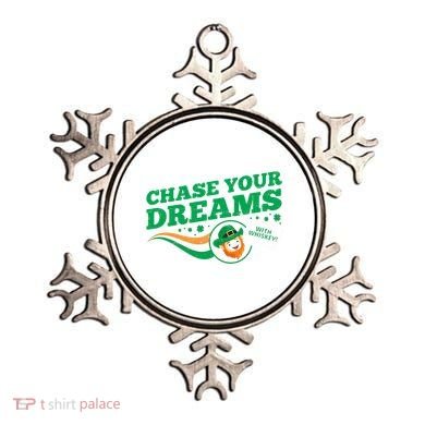Chase Your Dreams With Whisky Leprechaun Ornament