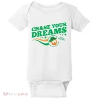 Chase Your Dreams With Whisky Leprechaun Baby Bodysuit thumb 0