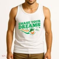 Chase Your Dreams With Whisky Leprechaun Tank Top thumb 3