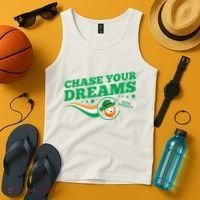 Chase Your Dreams With Whisky Leprechaun Tank Top thumb 4