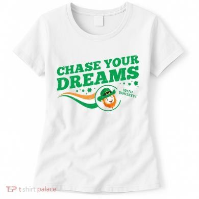Chase Your Dreams With Whisky Leprechaun Women's T-Shirt