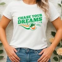 Chase Your Dreams With Whisky Leprechaun Women's T-Shirt thumb 2
