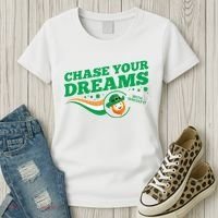 Chase Your Dreams With Whisky Leprechaun Women's T-Shirt thumb 3