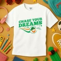 Chase Your Dreams With Whisky Leprechaun Kids T-Shirt thumb 3