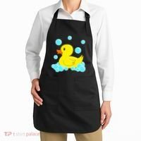 Cute Yellow Duck Duckie Bath Toys Rubber Ducky Apron thumb 2