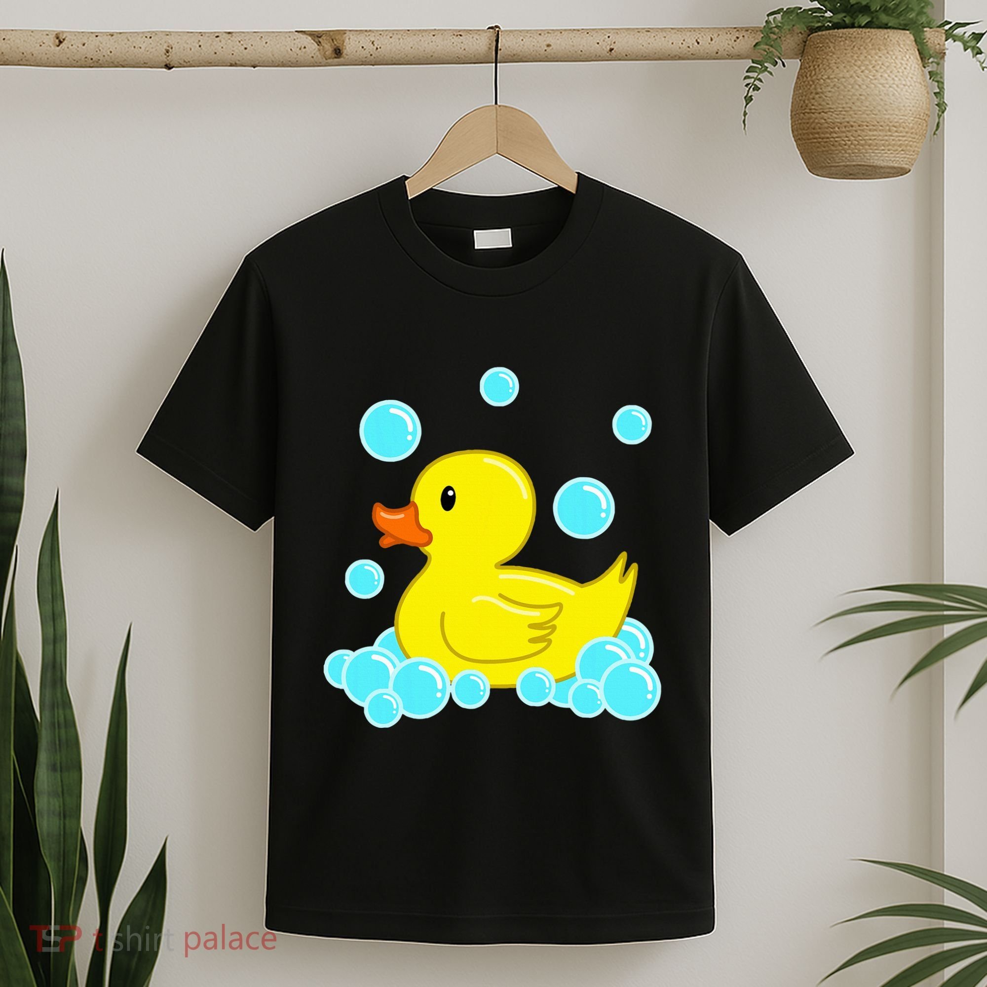Cute Yellow Duck Duckie Bath Toys Rubber Ducky T-Shirt