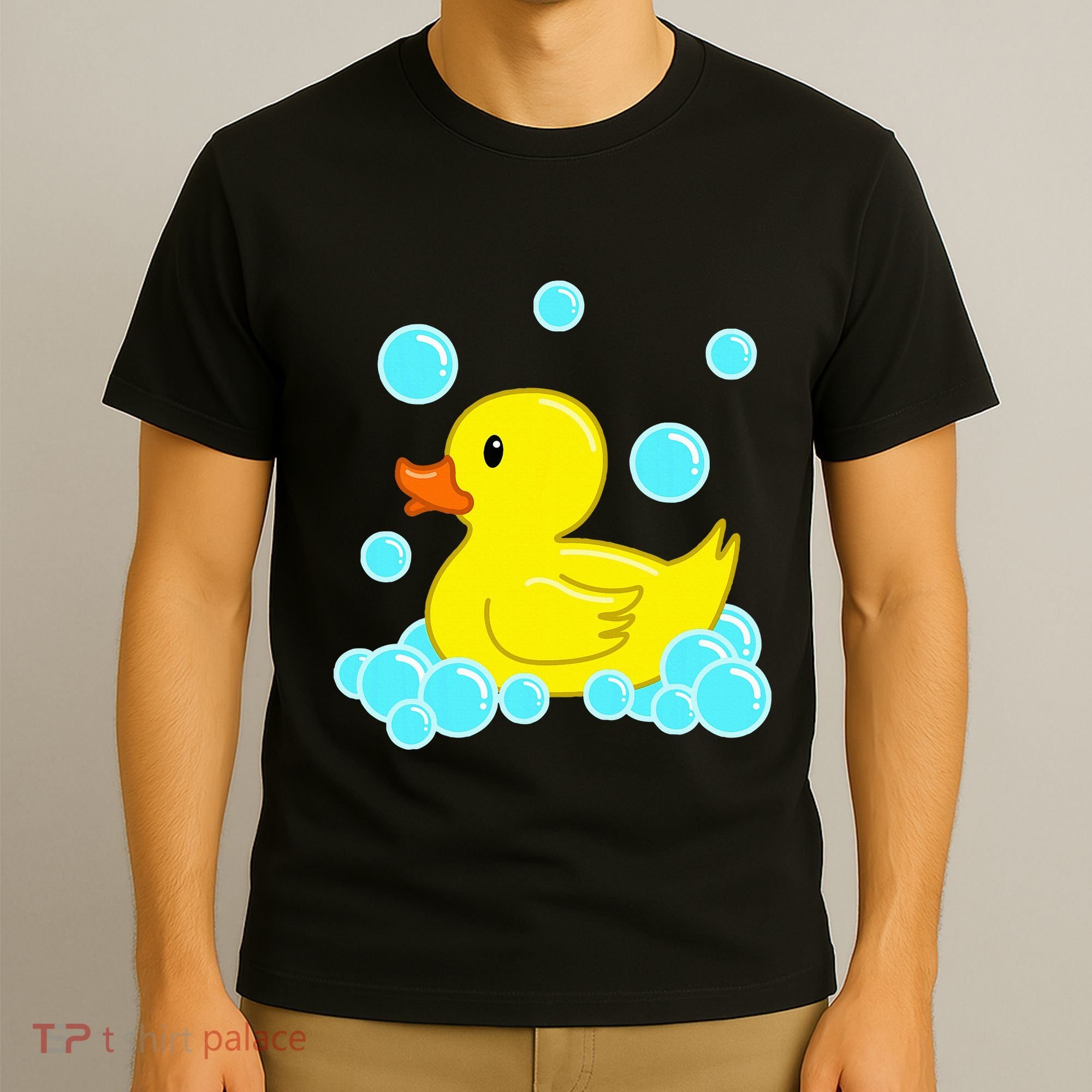 Cute Yellow Duck Duckie Bath Toys Rubber Ducky T-Shirt